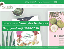 Tablet Screenshot of nutrikeo.com